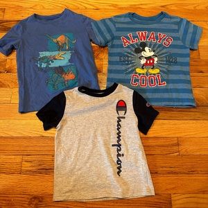 Boys size 4T tee shirt bundle